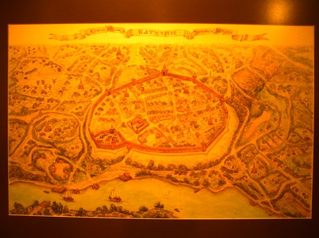 експонати Музею археології м. Батурина